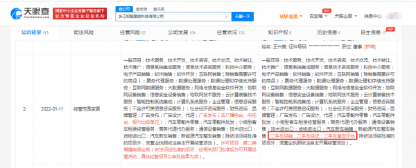 極氪汽車經營範圍新增二手車經銷