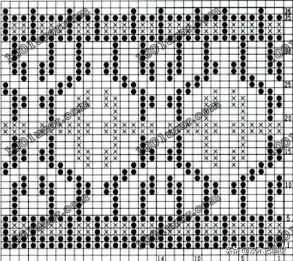 分享100款提花花樣，喜歡的現在就可以為家人準備秋冬毛衣（一）