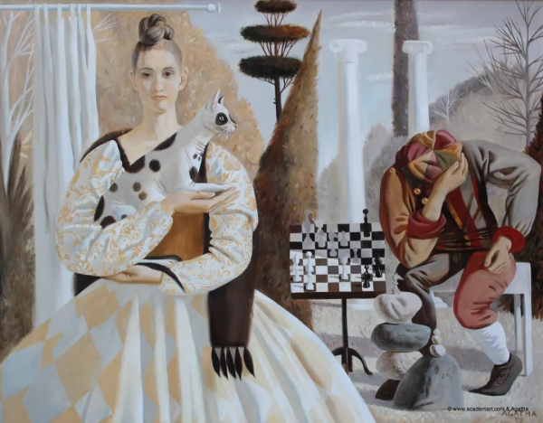 富有詩意的畫風，讓人無限遐想—烏托邦的世界