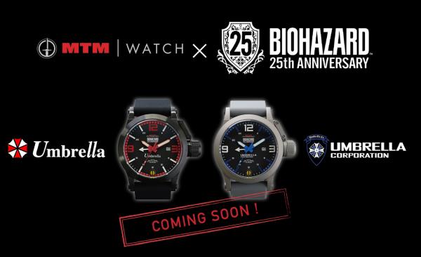 《生化危機》官方釋出“保護傘”公司主題腕錶