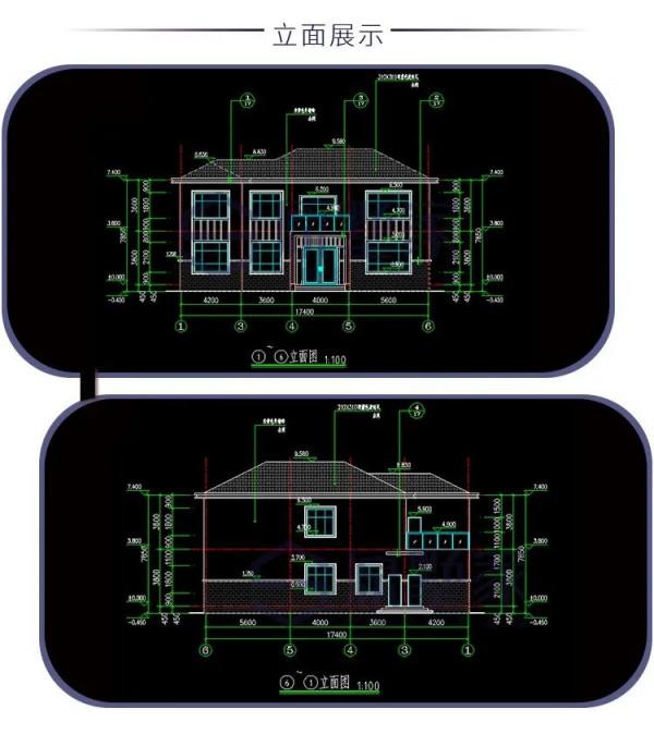 兩層新中式別墅圖紙，7室4廳2廚4衛，來看看實不實用