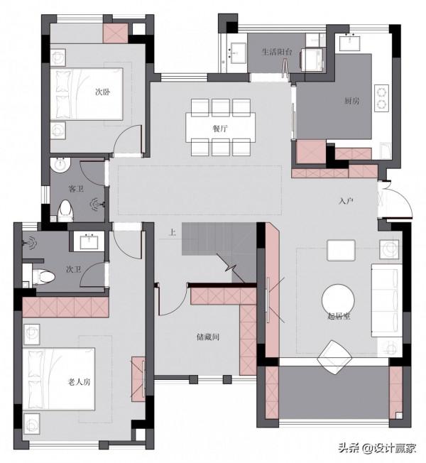 260㎡北歐風躍層，簡單舒適低調，寧靜中蘊藏美感