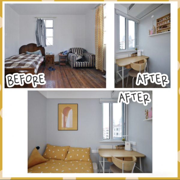 上海姑娘爆改48㎡“手槍房”,直接打掉臥室牆,讓老房瞬間走紅 上海姑娘爆改48㎡“手槍房”,直接打掉臥室牆,讓老房瞬間走紅