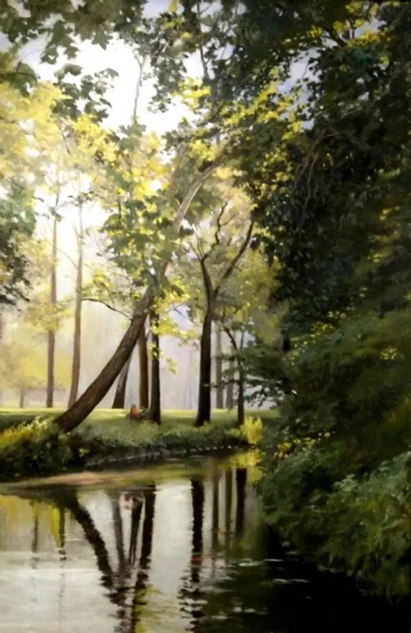 欣賞加拿大的風景油畫，在形色光影中傾灑出絕美風景