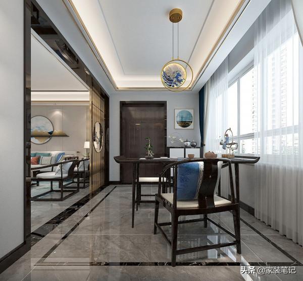 看了他家的中式風裝修後，才知道什麼是歲月靜好，全屋簡約還大氣
