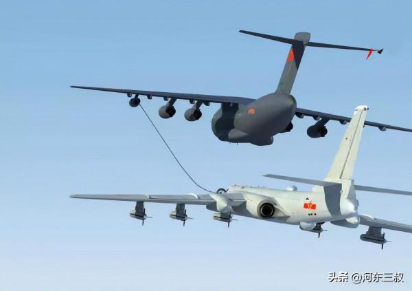 1天27架，解放軍巡航臺海首現運油20，全體系可完美突破第二島鏈