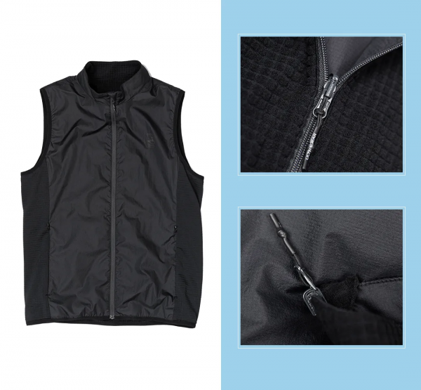 不拘一“面”的跑步馬甲，抵抗寒冷，保護”核心“