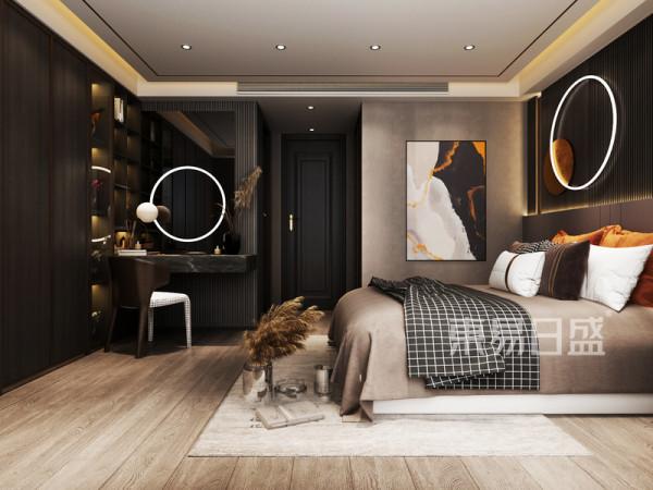 270㎡現代輕奢風，暖咖的配色，讓空間更有層次感