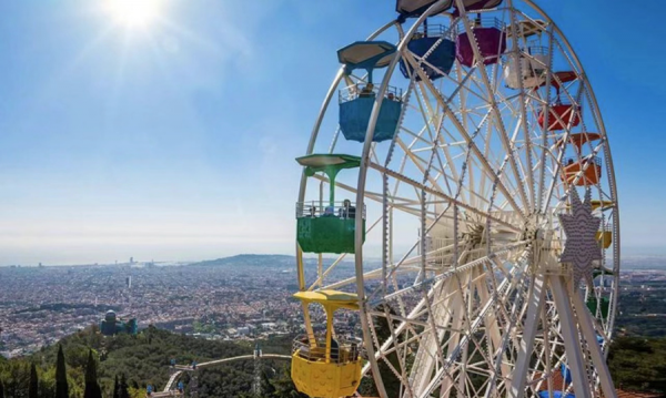 在加泰羅尼亞豔陽下