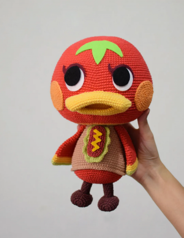 鉤針圖解|超驚喜!動物森友會島民番茄醬大大大玩偶來啦 鉤針圖解|超驚喜!動物森友會島民番茄醬大大大玩偶來啦