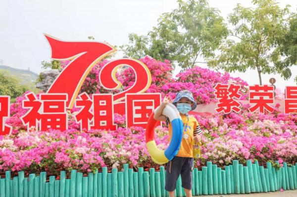 國慶當天高明盈香超1.5萬人次，今天將超2萬