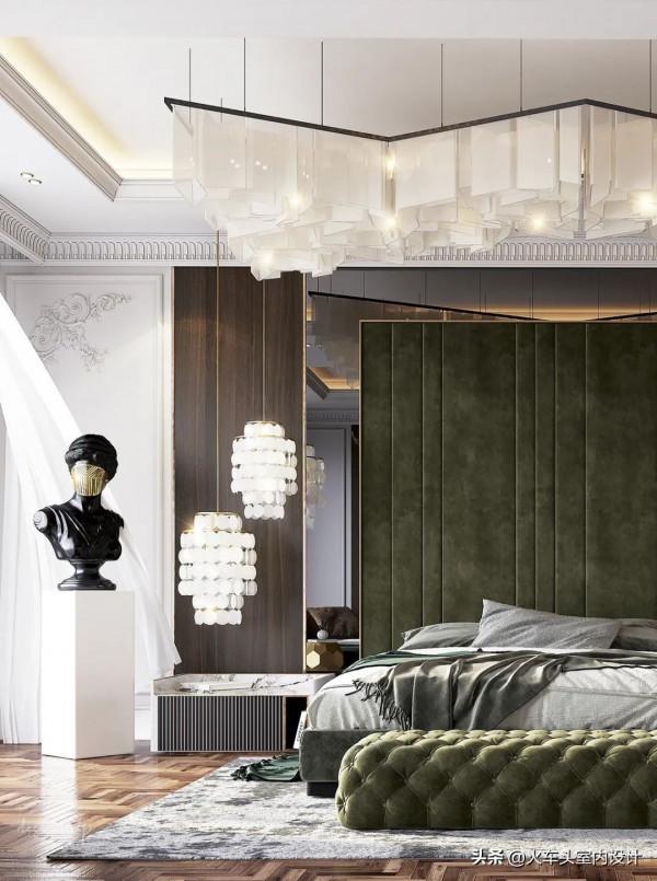 這些輕奢系臥室裝修設計真美