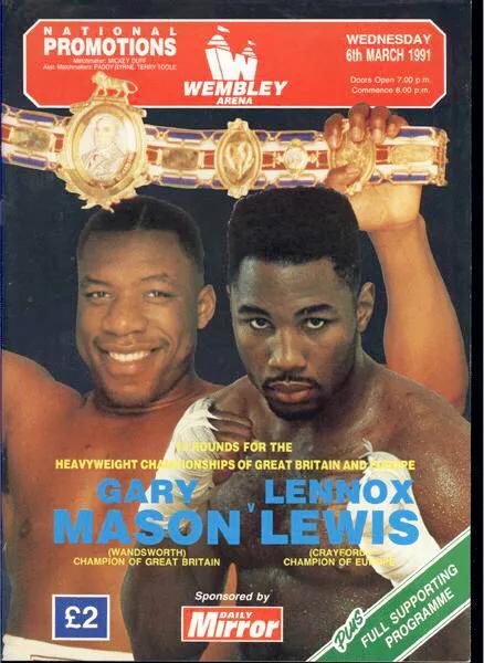 35戰全勝拳王,卻成了劉易斯的墊腳石!劉易斯vs加里·梅森 35戰全勝拳王,卻成了劉易斯的墊腳石!劉易斯vs加里·梅森