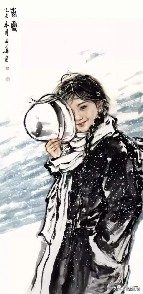 業餘畫家龍波行、作品精湛很正點