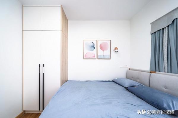 她家的110㎡新房，堅持砸掉客廳和書房的隔斷牆，效果讓人驚豔