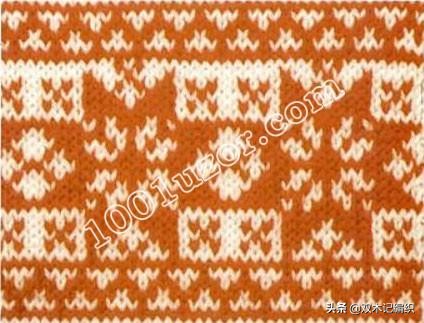 分享100款提花花樣，喜歡的現在就可以為家人準備秋冬毛衣（一）