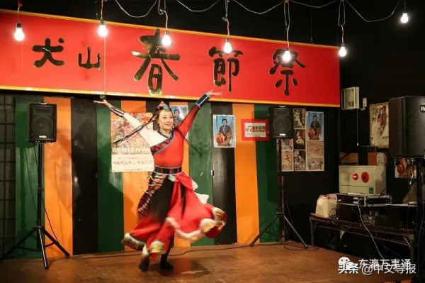 第九屆犬山春節祭在日本國寶犬山城旁開幕 第九屆犬山春節祭在日本國寶犬山城旁開幕