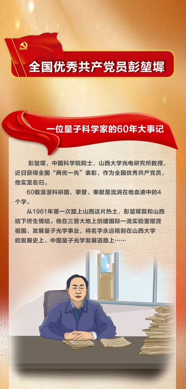 手繪|彭堃墀:一位量子科學家的60年大事記 手繪|彭堃墀:一位量子科學家的60年大事記