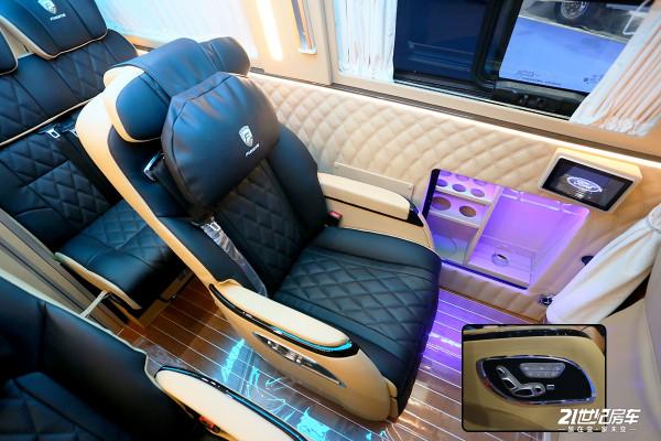體現一車商旅兩用性，配置功能豐富！福客特黑騎士總裁版房車