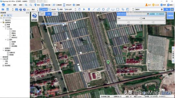 從衛星圖看國外與國內的農村！有什麼差別？