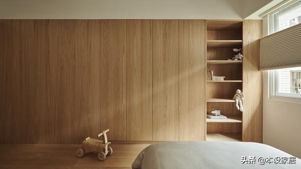 這是我見過最有生活氣息的家，125㎡，溫潤木質格調，超暖人心