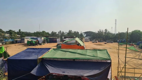 緬甸邊境妙瓦底，一晚上連發2起爆炸