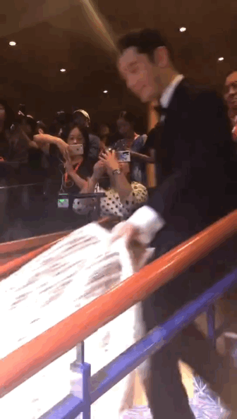 男星走紅毯有風險！幫女星提裙顯情商，吳京直男、沈騰杜江太尷尬