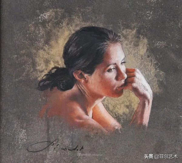 法國女粉彩大師，描繪的女性之美，細膩柔和