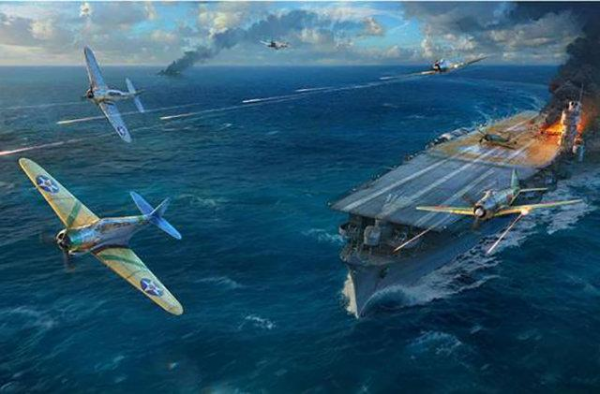 “列剋星敦”身中2雷2彈死戰不退，遇意外被自己人無奈擊沉