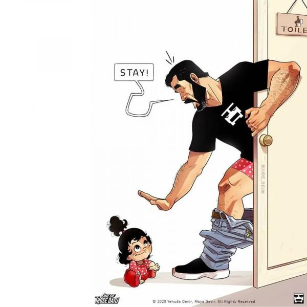 硬漢畫與嬌妻婚後“鬼畜”日常,562萬網友點贊:這愛情我也想要 硬漢畫與嬌妻婚後“鬼畜”日常,562萬網友點贊:這愛情我也想要