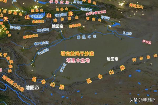 塔克拉瑪干沙漠的水資源，為何遠勝世界其他沙漠？