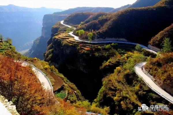 老家河南，門口那條路，越來越美了（配圖）