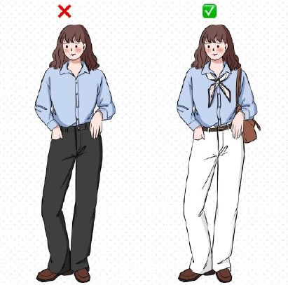不懂穿衣技巧？當然挫氣！8個顯土顯胖的“穿搭雷區”，請別中招