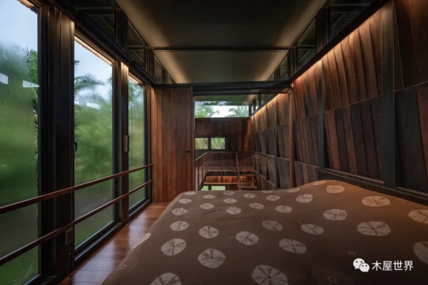 理想主義風，清邁“木與山”小屋宅