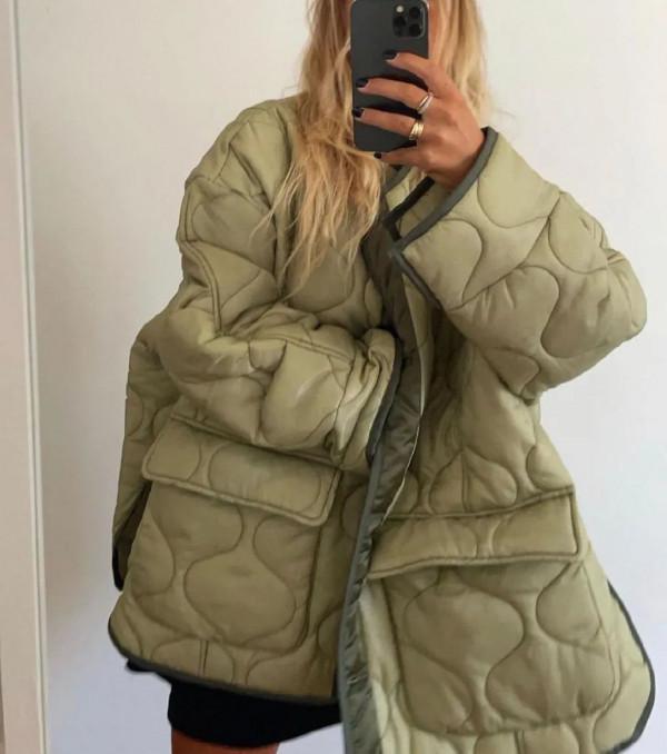 現在復古絎縫外套一整個大時髦了屬於是 現在復古絎縫外套一整個大時髦了屬於是