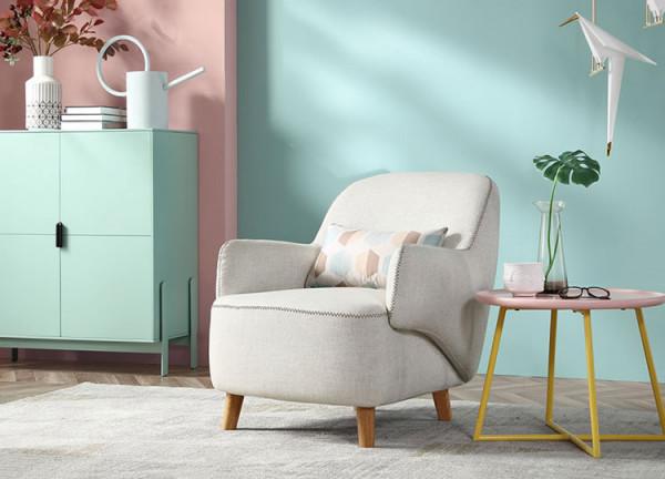 精美單人布藝沙發圖片 享受一個人的自由