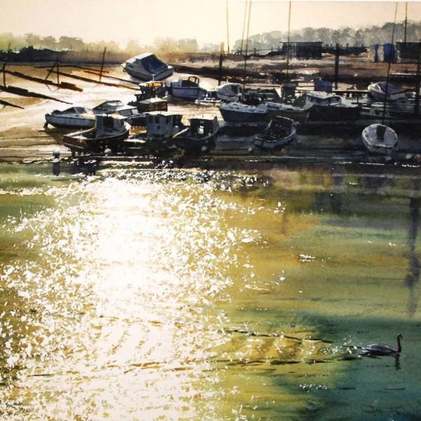 厲害的約·道登水彩風景畫欣賞