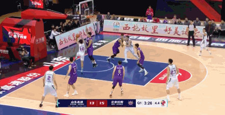 張帆命中7個三分，砍下33分，北京控股10分優勢客場大勝山東高速