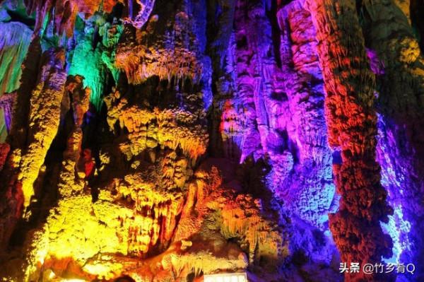 天然溶洞奇觀美景