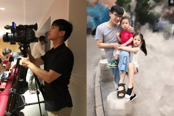 黃豆豆全家生活照，妻子素顏水嫩白皙，兒子超萌，女兒顏值逆天