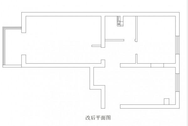 57㎡小戶型將“客廳”搬進臥室，超多“功能區”生活更便利