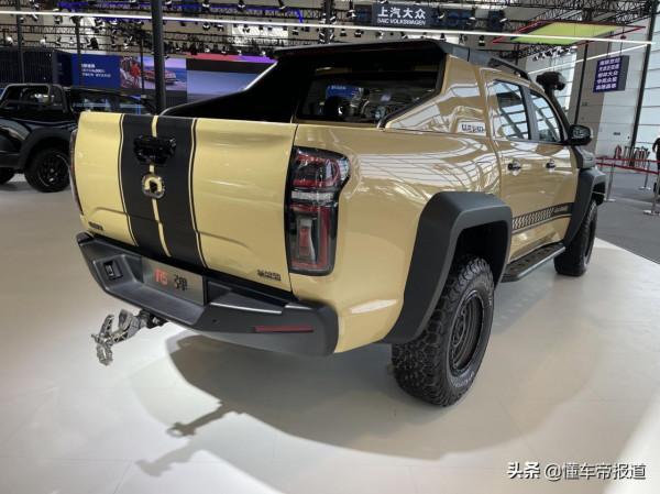 新車|主打穿越、拉力風格,長城龍彈炮正式亮相天津車展 新車|主打穿越、拉力風格,長城龍彈炮正式亮相天津車展