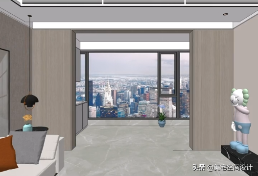 客廳陽臺兩側柱子如何設計！分享一些不一樣的設計