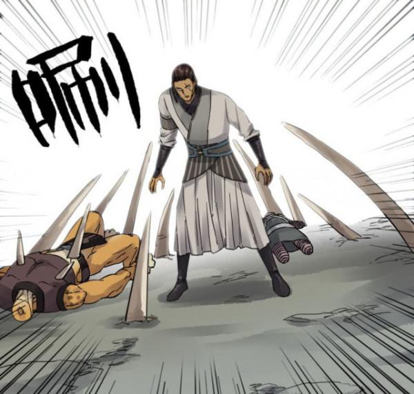 漫畫《傳武》83，陳興被敵人秒殺，還被嘲諷為廢物