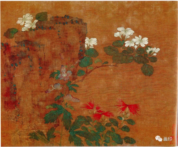 五代 · 黃居寀《花卉寫生圖冊》