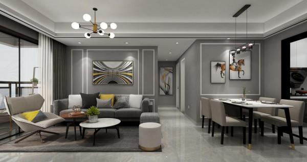 佰恩邦花樣年家天下現代簡約案例賞析，盡顯高雅品味，成熟之美