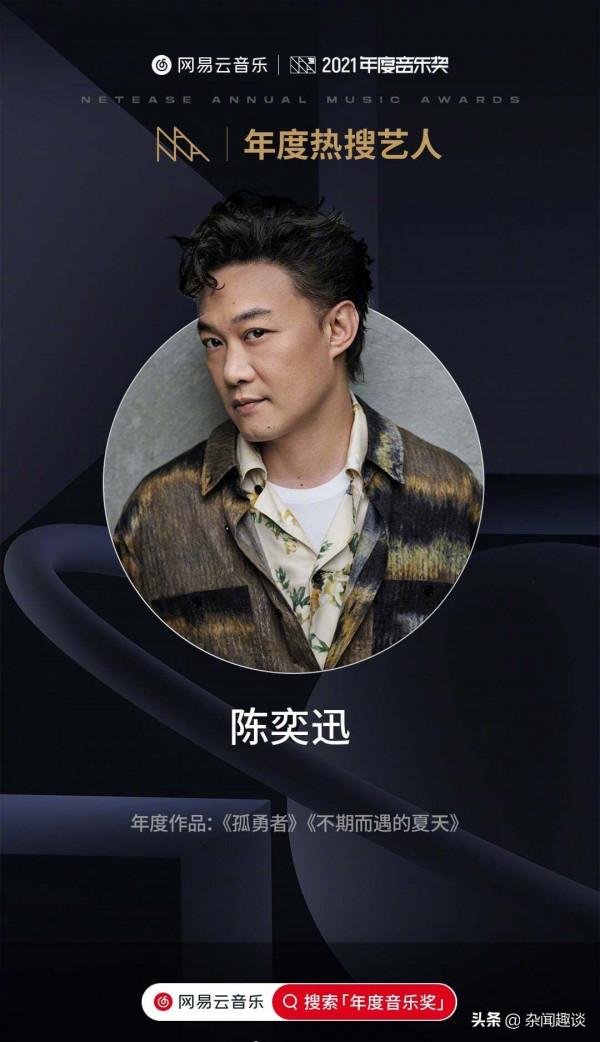 2021網易雲音樂獎誕生了年度藝人歌手，有你喜歡的歌手嗎？