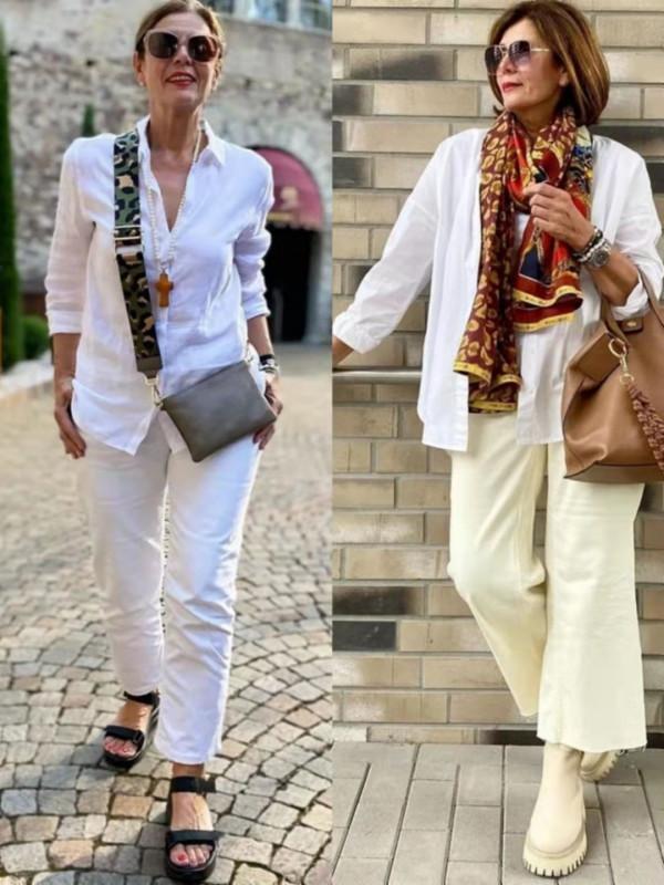 個矮還微胖,這位60歲奶奶太會穿,越老越有範,她是如何做到的? 個矮還微胖,這位60歲奶奶太會穿,越老越有範,她是如何做到的?