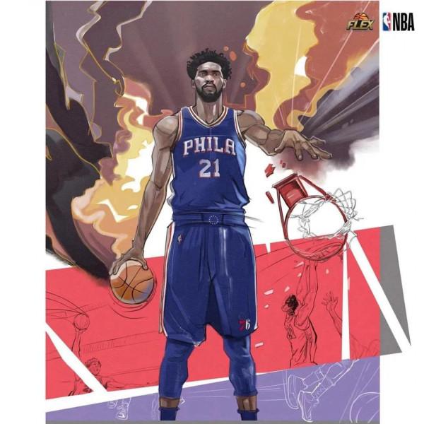 極具創意的「球星動漫頭像」