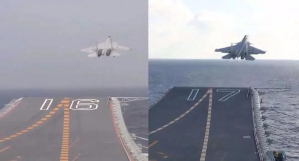 祝賀，山東艦入列兩週年